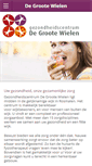 Mobile Screenshot of gezondheidscentrumdegrootewielen.nl